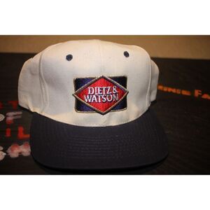 Dietz & Watson Creme/Navy Snapback